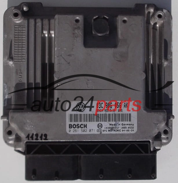 Sterownik silnika VOLKSWAGEN GOLF 1.6 FSI BOSCH 0261S02071 03C906056AK MED9.5.10 -