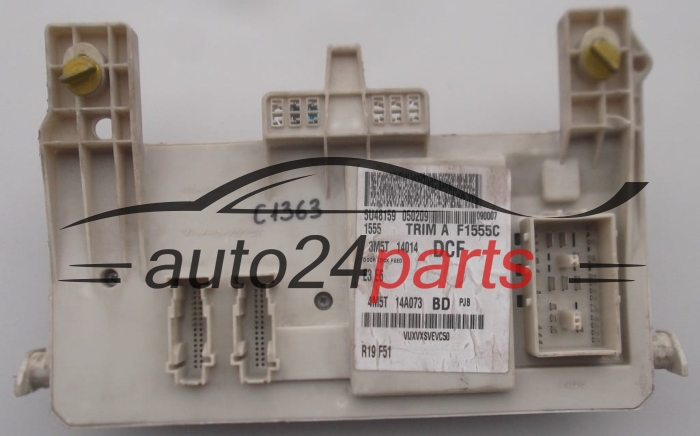 CENTRALKA MODUŁ KOMFORTU BSI FORD FOCUS 1.6 4M5T 14A073 BD, 4M5T14A073BD, 3M5T 14014 DAE, 3M5T14014DAE 