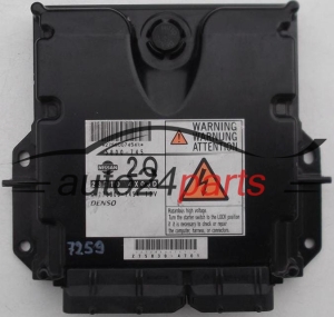 KOMPUTER STEROWNIK SILNIKA NISSAN 23710 4X03D 2Q, 237104X03D, 275800-7454, 2758007454, 5800-745 - 