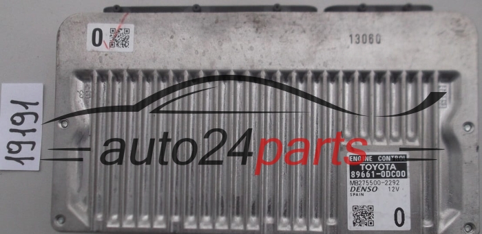 KOMPUTER STEROWNIK SILNIKA TOYOTA YARIS 1.5 89661-0DC00, 896610DC00, MB275500-2293, MB2755002293 