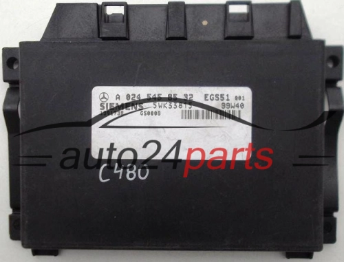 STEROWNIK SKRZYNI AUTOMATYCZNEJ MERCEDES E320 CLK A 024 545 85 32, A0245458532, 5WK33815 - C480