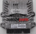 ECU CENTRALITA DE MOTOR PEUGEOT 307 2.0 HDI SIEMENS 5WS40133C-T, 5WS40133CT, SID 801A SW9653059580 HW9647423380