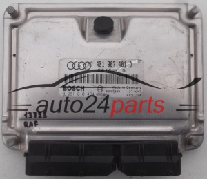 KOMPUTER STEROWNIK SILNIKA AUDI A6 2.5 TDI AYM 4B1 907 401 D, 4B1907401D, BOSCH 0 281 010 494, 0281010494 -  5317, 13723, A259