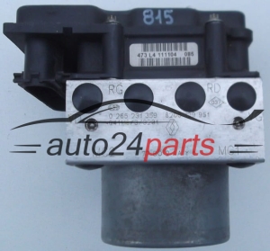 ABS POMPA I STEROWNIK RENAULT CLIO MODUS BOSCH 0 265 231 359, 0265231359, 8200 129 951, 8200129951, 0 265 800 329, 0265800329 - 815, 869, 870, 1016, 1069, 1063, 1366