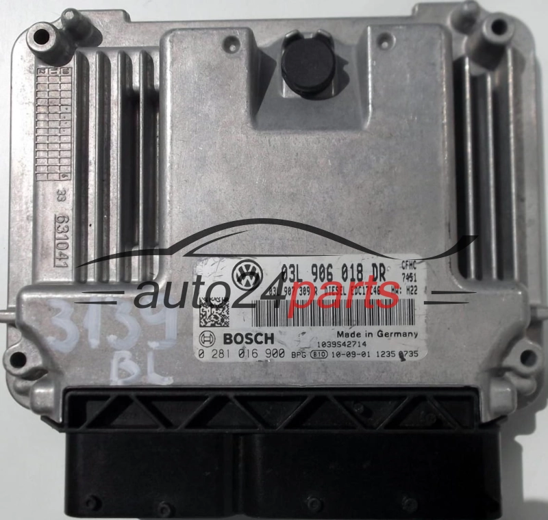 KOMPUTER STEROWNIK SILNIKA VW VOLKSWAGEN TOURAN 2.0 TDI 03L906018DR
