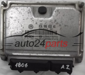 ECU CENTRALITA DE MOTOR VW VOLKSWAGEN GOLF 1.4 BLA 036906032AG, 036 906 032 AG, BOSCH 0261208589, 0 261 208 589 BENZIN ME7.5.10 5612 