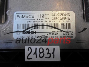 KOMPUTER STEROWNIK SILNIKA FORD BOSCH 0 261 S10 743, 0261S10743, DV21-12A650-MD, DV2112A650MD 