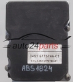 POMPE HYDRAULIQUE ET CALCULATEUR d'ABS BMW 5 E60 61 BOSCH 0 265 236 024, 3451 6768550-01,  0 265 950 668, 3451 6775746-01