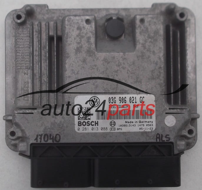 ECU CENTRALITA DE MOTOR VW VOLKSWAGEN TOURAN 2.0 TDI BOSCH 0 281 013 088