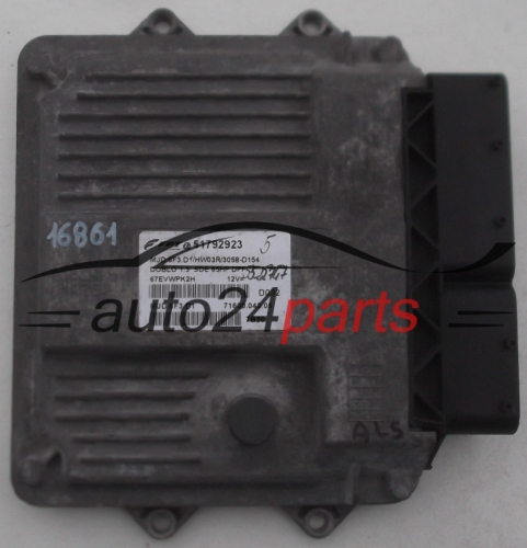 ECU CENTRALITA DE MOTOR FIAT DOBLO 1.3 JTD MAGNETI MARELLI MJD 6F3.D1, MJD6F3D1, FPT 51792923, 71600.043.05, 7160004305 