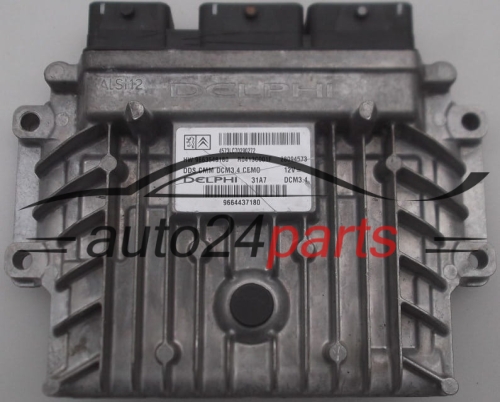 MOTORSTEUERGERÄT ECU STEUERGERÄT CITROEN PEUGEOT 2.0 HDI DELPHI R0413C001F