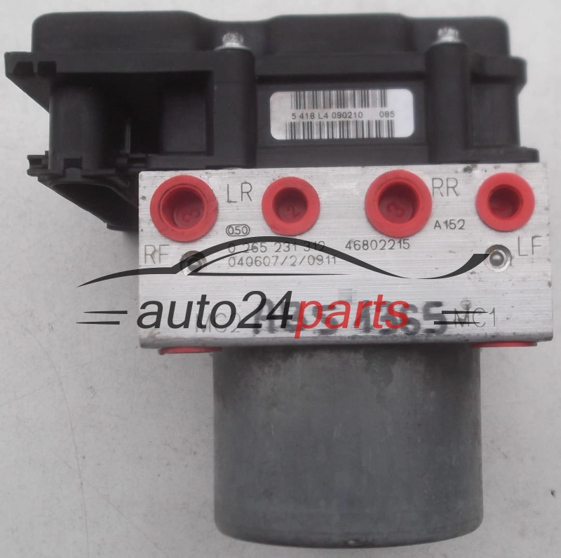 BOMBA HIDRAULICA Y CENTRALITA ABS FIAT PANDA BOSCH 0 265 231 312, 0265231312, 46802215, 0 265 800 715, 0265800715