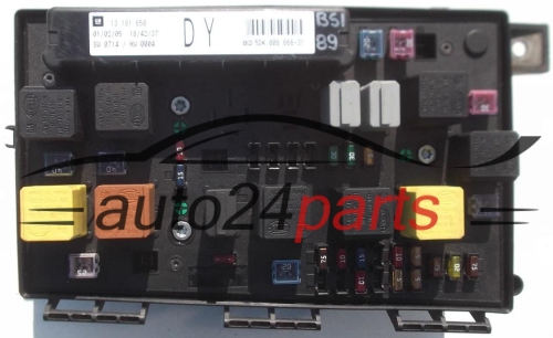 CAJA ELECTRICA DE FUSIBLES Y RELES OPEL GM 13 181 658 DY HELLA 5DK 008 668-31