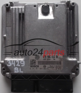 CALCULATEUR MOTEUR VW VOLKSWAGEN T5 2.5 TDI 070906016BA, 070 906 016 BA, BOSCH 0281011664, 0 281 011 664, DIESEL EDC16U1 7001 1039S07536