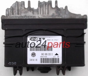 MOTORSTEUERGERÄT ECU STEUERGERAT VW VOLKSWAGEN POLO, SEAT CORDOBA 1.6, IAW1AV.V6, IAW1AVV6, 6K0 906 030 D, 6K0906030D, 61600.398.02, 6160039802 