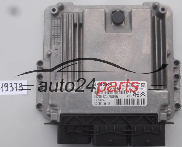 KOMPUTER STEROWNIK SILNIKA PEUGEOT 508 2.2 HDI BOSCH 0 281 018 046, 0281018046, 96 786 155 80, 9678615580, EDC17CP42