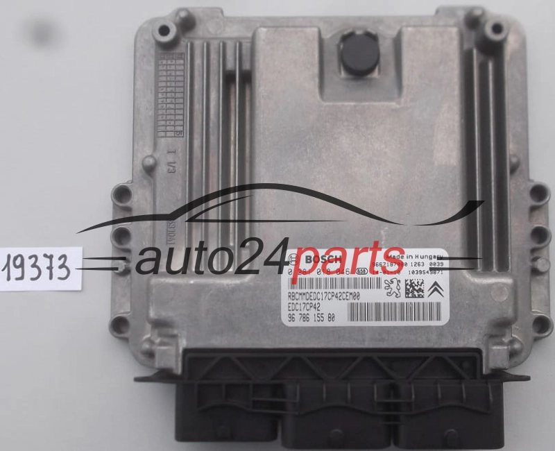 KOMPUTER STEROWNIK SILNIKA PEUGEOT 508 2.2 HDI BOSCH 0 281 018 046, 0281018046, 96 786 155 80, 9678615580, EDC17CP42