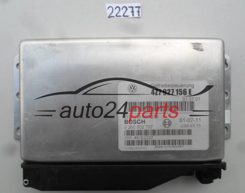 STEROWNIK SKRZYNI AUTOMATYCZNEJ AUDI A6 ALLROAD 2.7 T BOSCH 0 260 002 797, 0260002797, 4Z7 927 156 E, 4Z7927156E