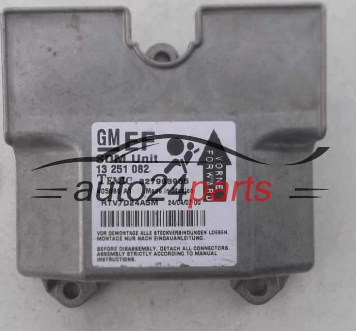 CALCULATEUR AIRBAG OPEL ASTRA H - 13251082 EF