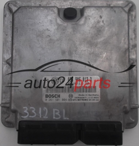 MOTORSTEUERGERÄT ECU STEUERGERÄT VW VOLKSWAGEN GOLF 1.6 036906013D, 036 906 013 D, BOSCH 0 261 S01 004, 0261S01004, BENZIN MED7.5.11 5129 1039S02877