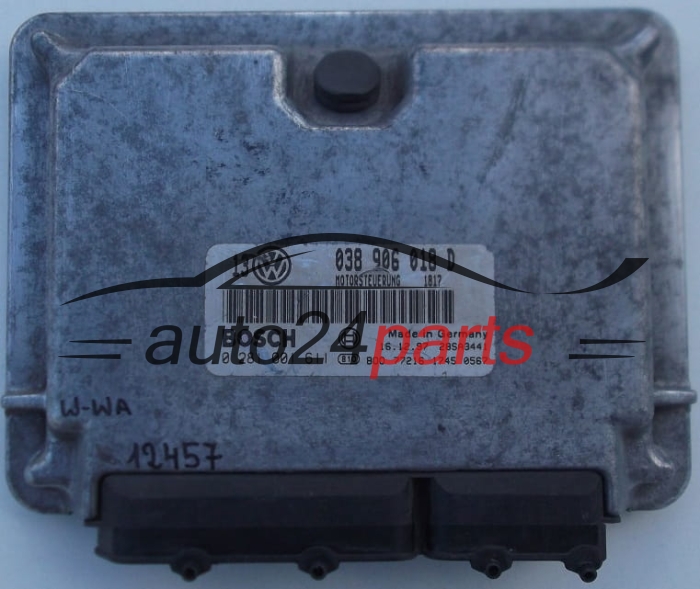 KOMPUTER STEROWNIK SILNIKA VW VOLKSWAGEN GOLF 1.9 TDI AGR 038 906 018 D, 038906018D, BOSCH 0 281 001 611, 0281001611