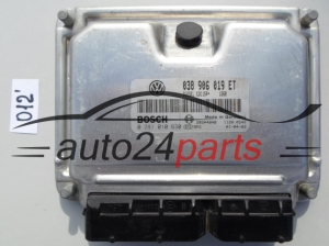 KOMPUTER STEROWNIK SILNIKA VOLKSWAGEN SHARAN GALAXY BOSCH 0 281 010 630, 0281010630, 038 906 019 ET, 038906019ET