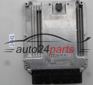 KOMPUTER STEROWNIK SILNIKA AUDI A4 3.0 TDI BOSCH 0 281 014 725, 0281014725, 8K0 907 401 F, 8K0907401F, 8K0 907 401, 8K0907401, EDC17CP04 - 21712