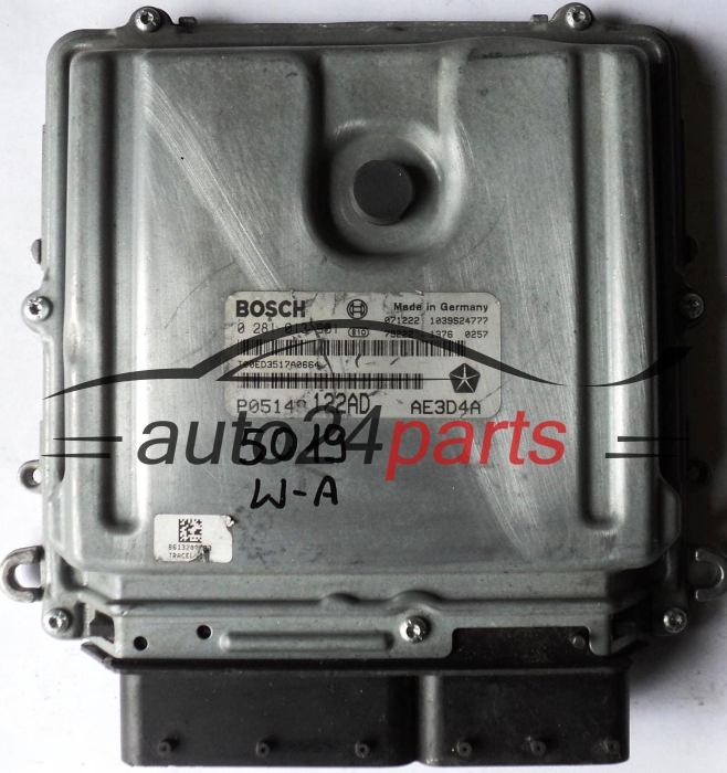 MOTORSTEUERGERÄT ECU STEUERGERAT CHRYSLER 300C 3.0 CRD BOSCH 0281013901