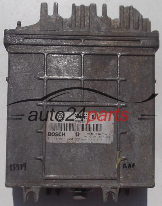 KOMPUTER STEROWNIK SILNIKA VOLKSWAGEN LT BOSCH 0 281 001 600, 0281001600, 074 906 021 J, 074906021J