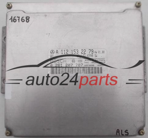 ECU CENTRALITA DE MOTOR MERCEDES ML BOSCH 0 261 207 707, 0261207707, A 112 153 22 79, A1121532279
