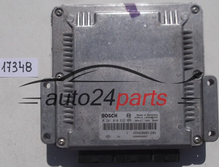  KOMPUTER STEROWNIK SILNIKA RENAULT TRAFIC 1.9 DCI BOSCH 0281010632