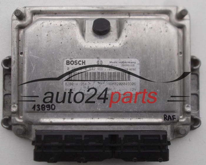 KOMPUTER STEROWNIK SILNIKA RENAULT MEGANE 1.9 DTI BOSCH 0 281 010 442
