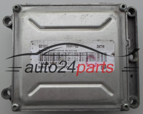 CALCULATEUR MOTEUR OPEL ASTRA VECTRA ZAFIRA 2.2 Z22SE 09391263 DKTM, 12202143, 12 202 143, 6235044, 62 35 044