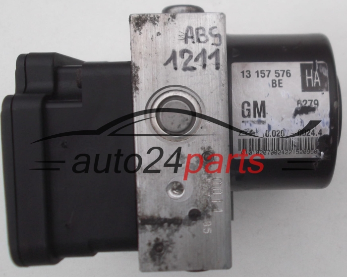BOMBA HIDRAULICA Y CENTRALITA ABS OPEL ASTRA H ZAFIRA B GM 13 157 576 HA, 13157576HA, 13157576, ATE 10.0207-0024.4, 10020700244, 10.0970-0509.3, 10097005093