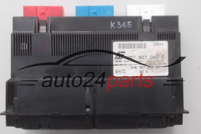 UNITE D'AFFICHAGE CLIMATRONIC VW VOLKSWAGEN SEAT 7M7 907 040 E, 7M7907040E, 5HB007963-30, 5HB00796330