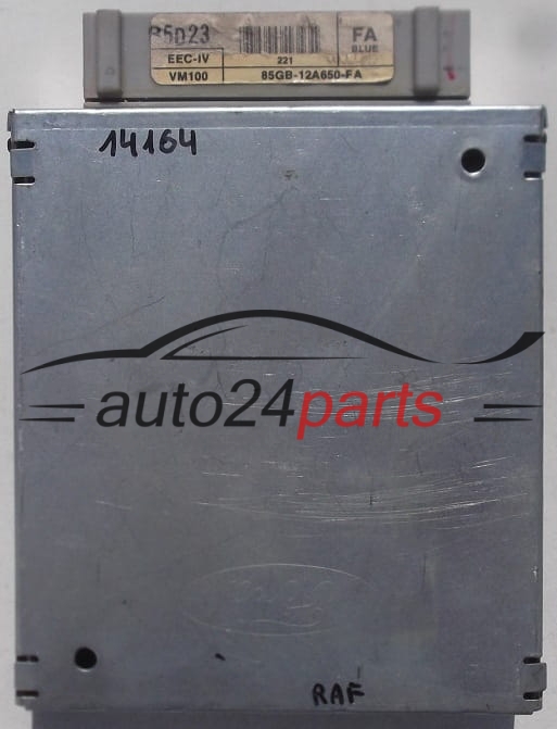 KOMPUTER STEROWNIK SILNIKA FORD VISTEON 85GB-12A650-FA