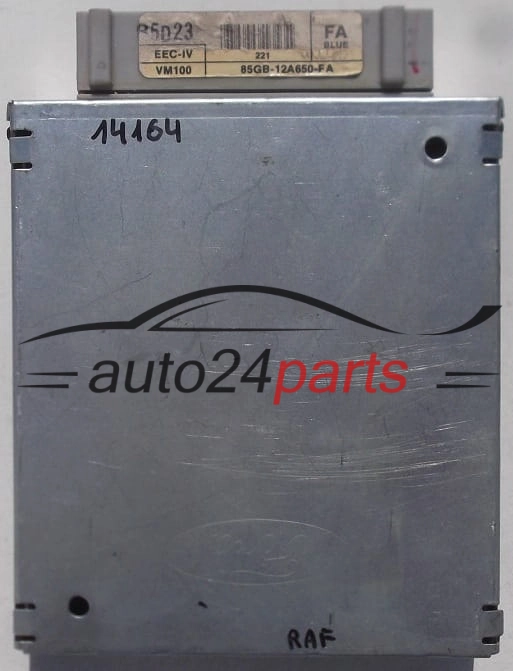 KOMPUTER STEROWNIK SILNIKA FORD VISTEON 85GB-12A650-FA