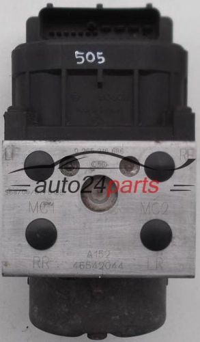 ABS HYDRAULIK-AGGREGAT MIT STEUERGERAET ALFA ROMEO BOSCH 0 265 216 686,  46542044