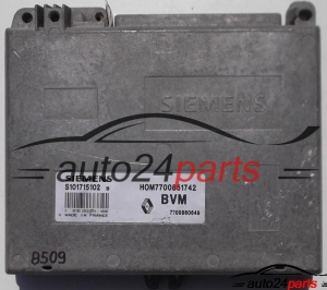 CALCULATEUR MOTEUR RENAULT CLIO 1.8 S101715102, HOM7700851742, 7700860649 