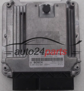 MOTORSTEUERGERÄT ECU STEUERGERÄT  AUDI A4 2.0 TDI BPW BOSCH 0 281 012 547, 0281012547, 03G 906 016 FQ, 03G906016FQ, EDC16U31 