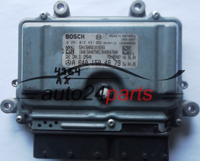 calculateur moteur pour mercedes b180 1.8 cdi