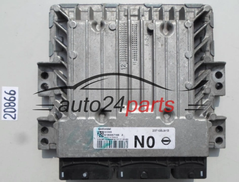 KOMPUTER STEROWNIK SILNIKA NISSAN NV200 SID305 S180067166 A, S180067166A, 23710BJ91B