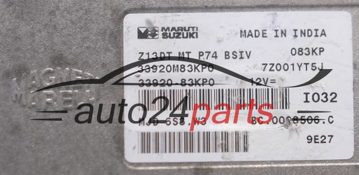 CALCULATEUR MOTEUR SUZUKI  MAGNETI MARELLI MJD 6S3.W3