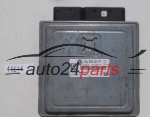 MOTORSTEUERGERÄT ECU STEUERGERAT VW VOLKSWAGEN GOLF 1.6 TDI CONTINENTAL 5WP42644 AA, 5WP42644AA, 03L 906 023 FF, 03L906023FF, 03L 906 023 A, 03L906023A 