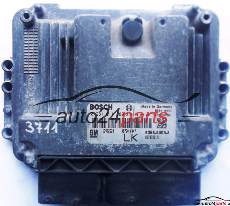 CALCULATEUR MOTEUR OPEL ASTRA H 1.7 CDTI Z17DTL Z17DTH BOSCH 0 281 011 380, 0281011380, GM 12992628 LK , ISUZU 8973729171 