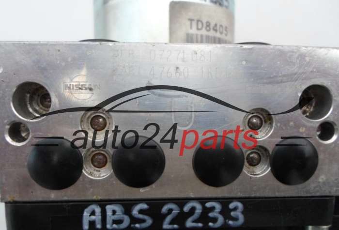 BOMBA HIDRAULICA Y CENTRALITA ABS NISSAN JUKE 47660 1KD1A,  0727L081