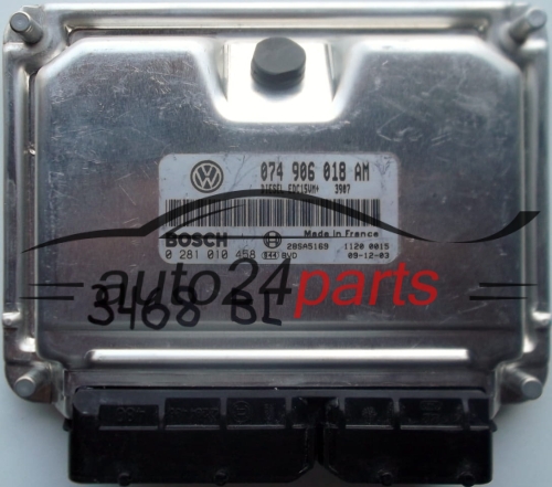 MOTORSTEUERGERÄT ECU STEUERGERÄT VW VOLKSWAGEN T4 2.5 TDI 074906018AM