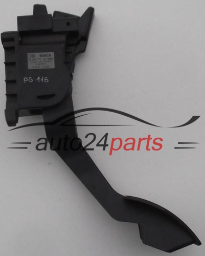 GASPEDAL POTENTIOMETR ELEKTRISCH GAS PEDAL FORD FIORINO BOSCH 0 280 755 105, 0280755105, 51801577 