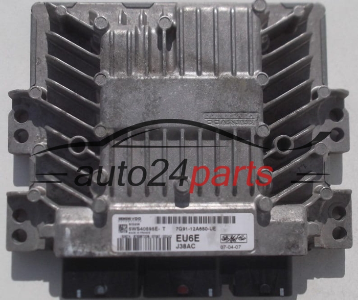 ECU CENTRALITA DE MOTOR  FORD FOCUS 2.0 TDCI SIEMENS VDO 5WS40595E-T, FoMoCo 7G91-12A650-UE