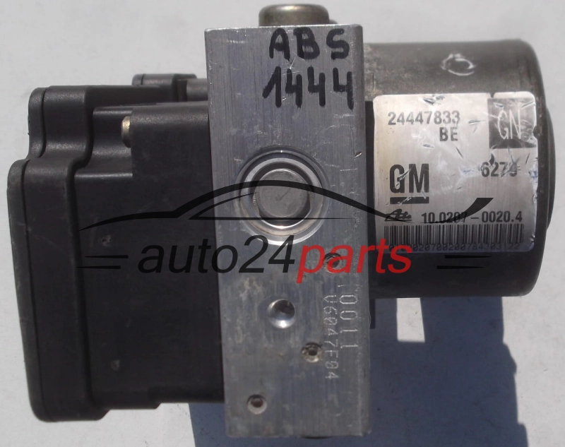 ABS POMPA I STEROWNIK OPEL ASTRA H ZAFIRA B GM 24447833 GN, ATE 10.0207-0020.4, 10020700204, 10.0970-0507.3, 10097005073